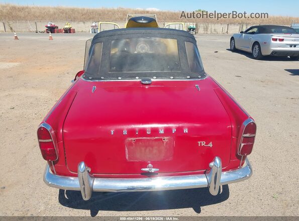 CT22192L 1970 TRIUMPH TR4 Красный 