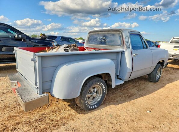 D13JF9S110897 1979 DODGE PICKUP Gray 