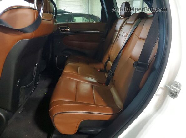 DPSMN177498 2016 JEEP GRAND White უკანა სალონის ხედი