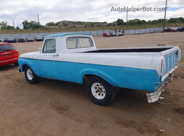 F10CP270062 1962 FORD F100 Turquoise Tył lewy