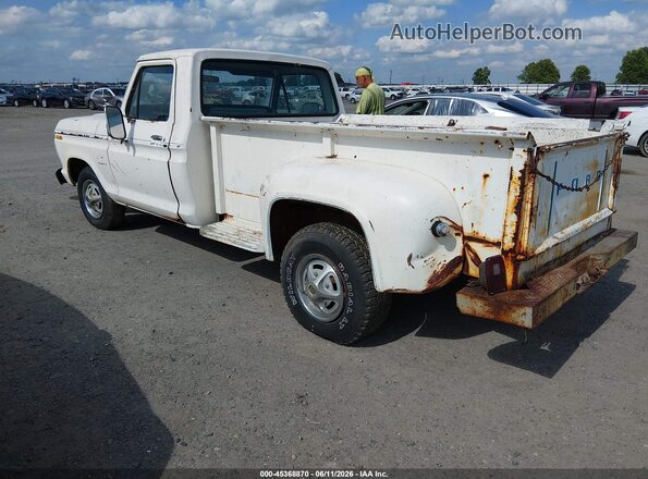 F10YLU21385       1974 FORD F100 Белый Задняя левая четверть