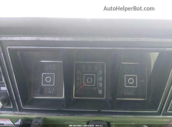F10YUS22104       1973 FORD F100 Зеленый Вид задних сидений