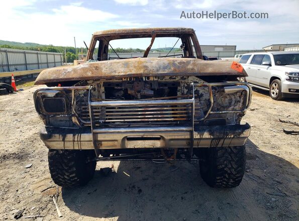 F14HRBG2624 1978 FORD F150 Пожар Вид спереди