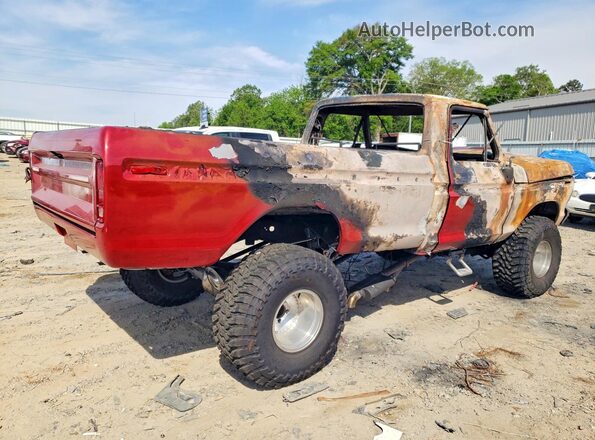 F14HRBG2624 1978 FORD F150 Пожар Задняя правая четверть