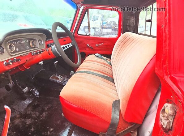 F25YR778407 1966 FORD F-250 Red 