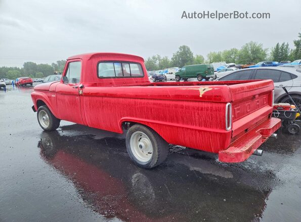 F25YR778407 1966 FORD F-250 Red 