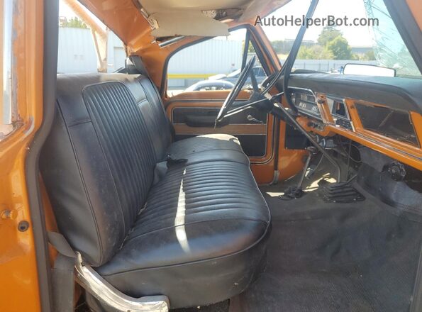 F26YCE79908 1969 FORD F250 Orange Սալոնի դիմացի տեսք