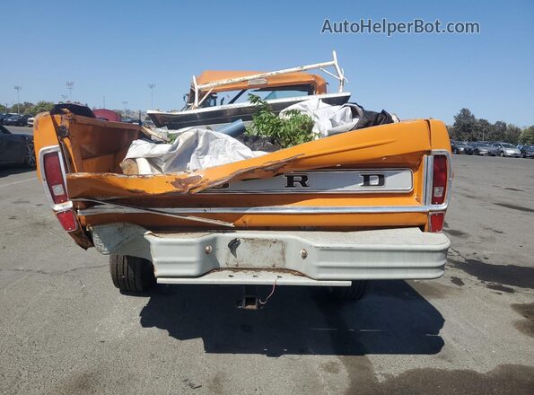 F26YCE79908 1969 FORD F250 Orange Հետևի տեսք