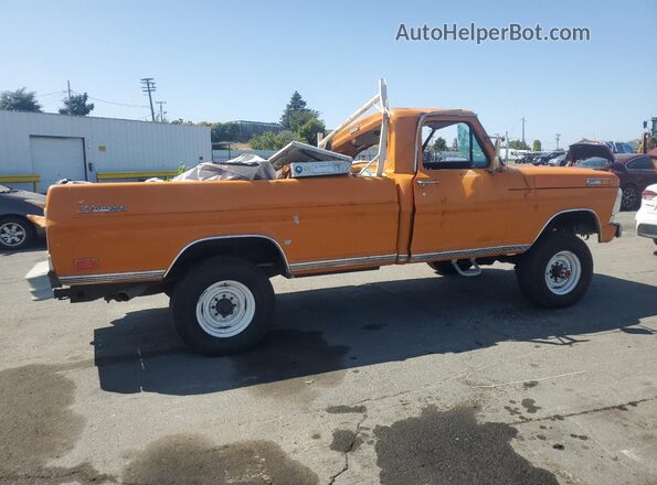 F26YCE79908 1969 FORD F250 Orange Հետևի աջ