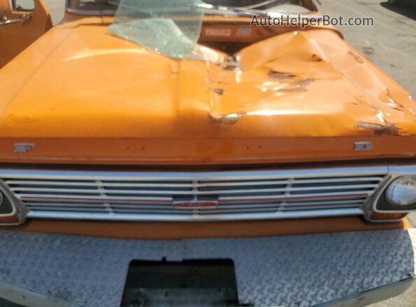F26YCE79908 1969 FORD F250 Orange Սալոնի հետևի տեսք