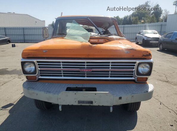 F26YCE79908 1969 FORD F250 Orange Դիմացի տեսք