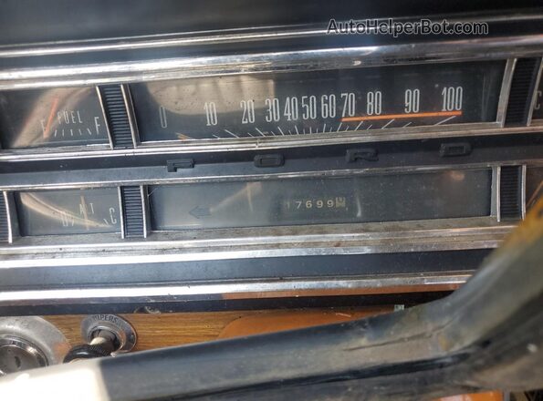 F26YCE79908 1969 FORD F250 Orange Սարքավորումների վահանակի տեսք