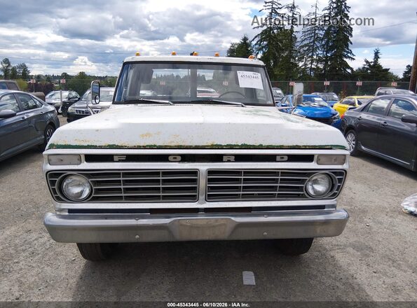 F37YRR26209       1973 FORD PICK UP Белый Вид щитка приборов