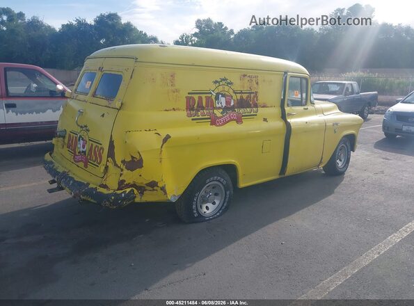 H255L010902 1970 GMC P TRUCK FORWARD Yellow Հետևի աջ