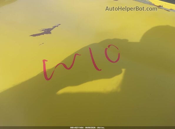 H255L010902 1970 GMC P TRUCK FORWARD Yellow Հետևի տեսք