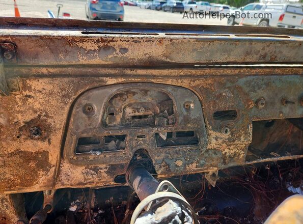 HJ45010796 1977 TOYOTA LAND Green Widok zestawu wskaźników