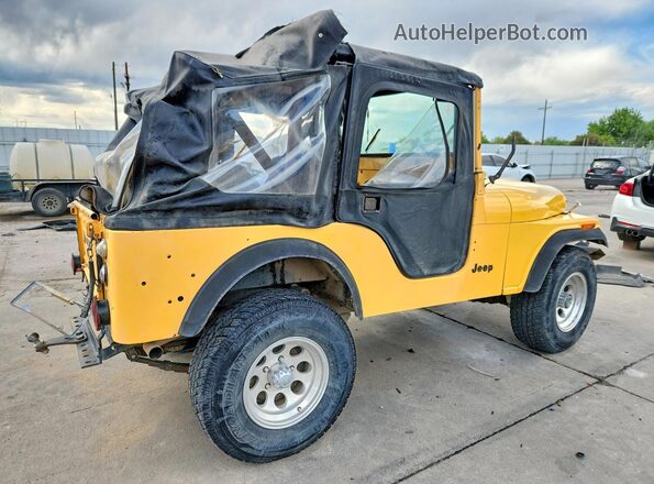 J4F835TH42410 1974 JEEP CJ7 Желтый Задняя правая четверть