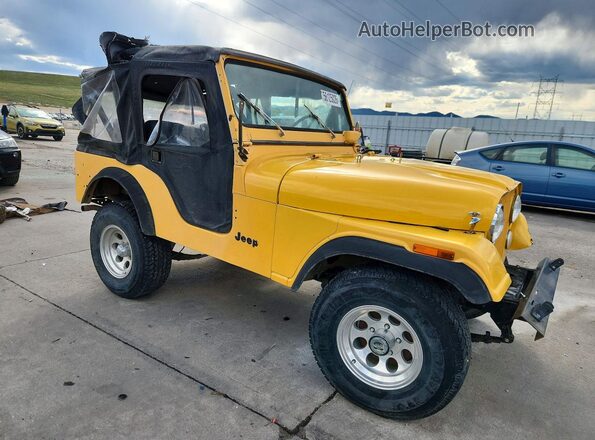 J4F835TH42410 1974 JEEP CJ7 Желтый Передняя правая четверть