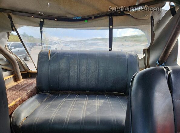 J4F835TH42410 1974 JEEP CJ7 Желтый Вид задних сидений