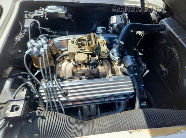 J59S107189 1959 CHEVROLET CORVETTE Белый Вид задней части салона