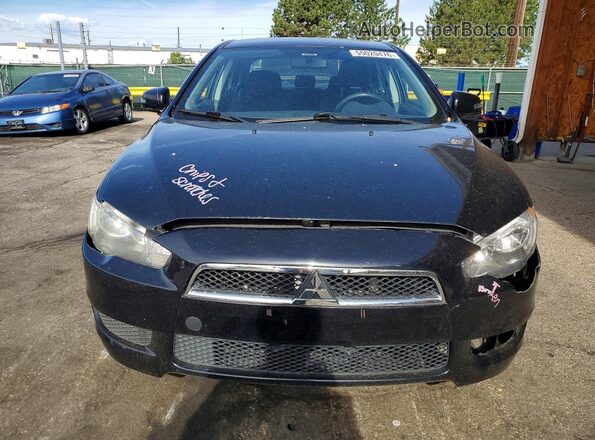 JA32U2FU0GU002500 2016 MITSUBISHI LANCER Black წინა ხედი