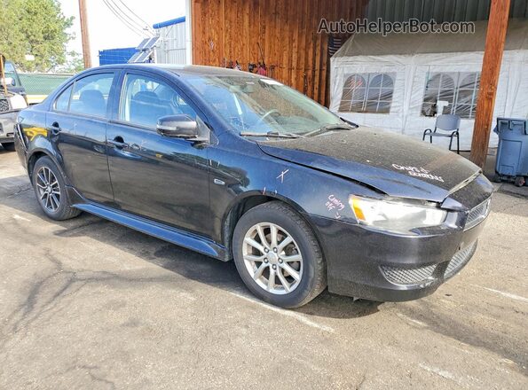 JA32U2FU0GU002500 2016 MITSUBISHI LANCER Black წინა მარჯვენა