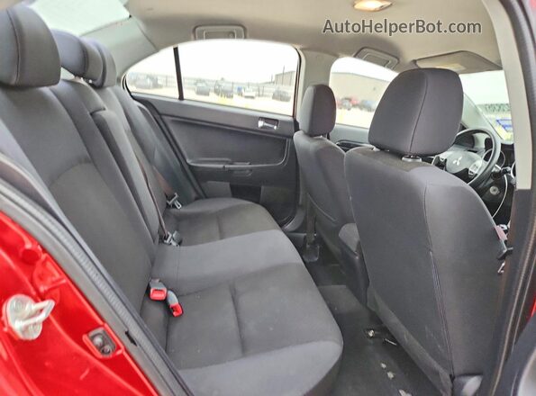 JA32U2FU0GU011035 2016 MITSUBISHI LANCER Maroon Vista de los asientos traseros