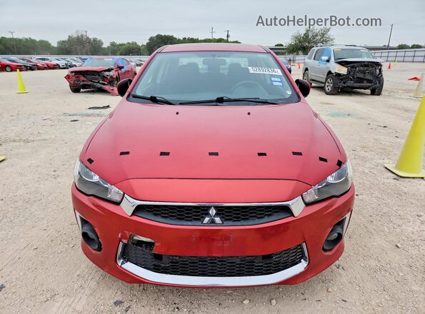 JA32U2FU0GU011035 2016 MITSUBISHI LANCER Maroon Vista frontal