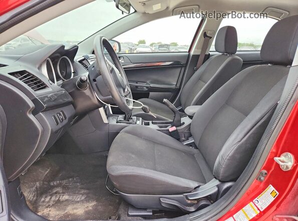 JA32U2FU0GU011035 2016 MITSUBISHI LANCER Maroon Vista interior delantera