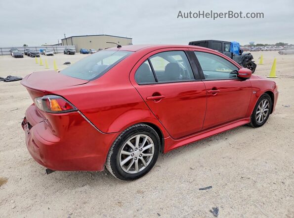 JA32U2FU0GU011035 2016 MITSUBISHI LANCER Maroon Trasero derecho