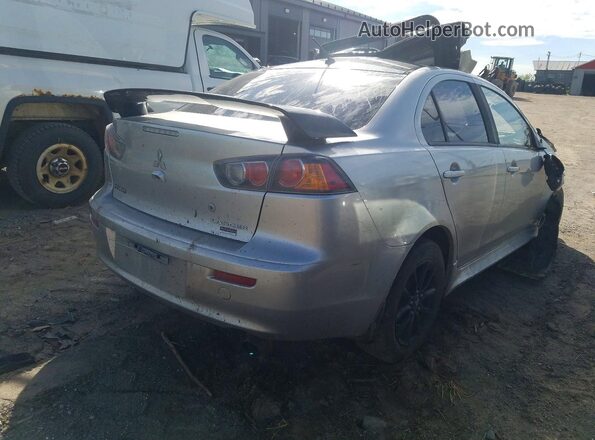 JA32U2FU0HU606954 2017 MITSUBISHI LANCER Silver Rear right