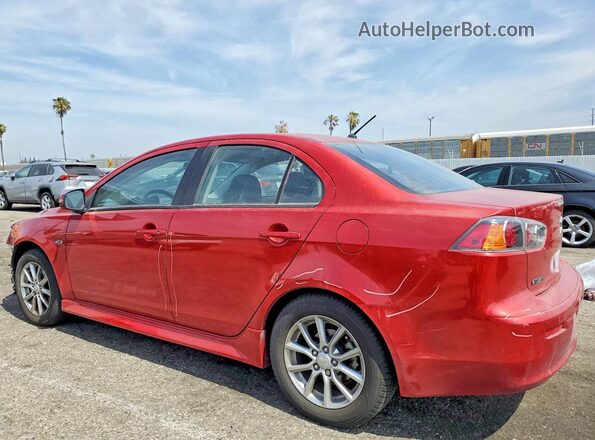 JA32U2FU2GU012249 2016 MITSUBISHI LANCER Red 