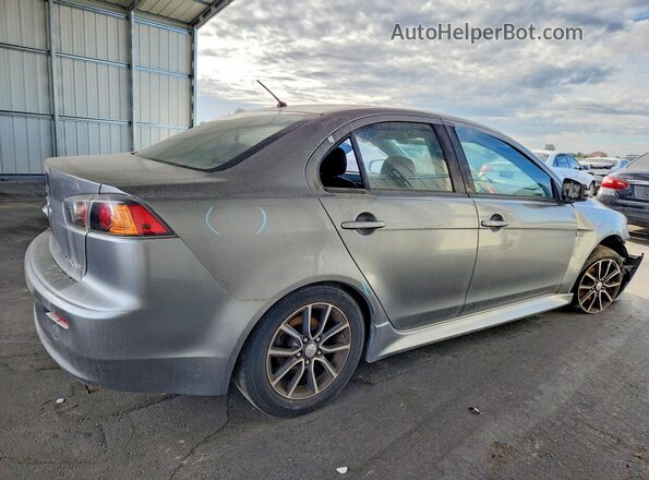 JA32U2FU2HU003486 2017 MITSUBISHI LANCER Серебряный Задняя правая четверть