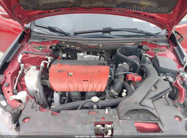 JA32U2FU4HU002503 2017 MITSUBISHI LANCER Red Vista trasera