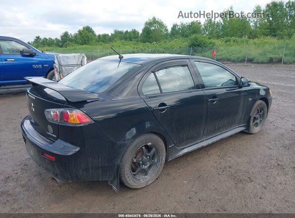 JA32U2FU7GU009203 2016 MITSUBISHI LANCER Black Задня права чверть
