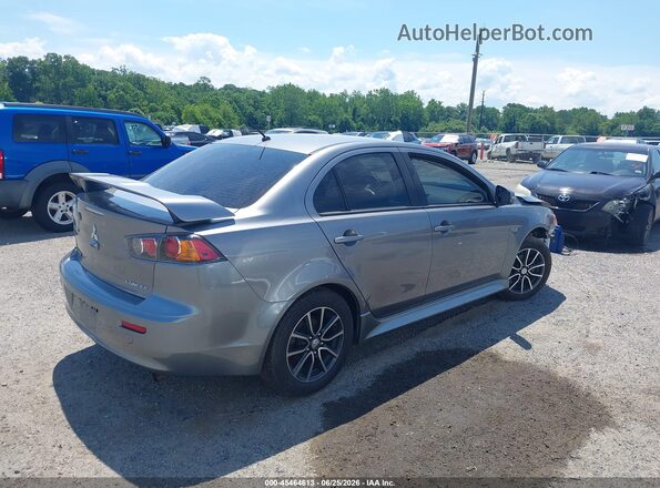 JA32U2FU8HU006103 2017 MITSUBISHI LANCER Серебряный Задняя правая четверть