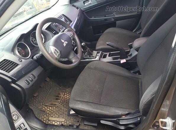 JA32U2FUXGU009874 2016 MITSUBISHI LANCER Charcoal 