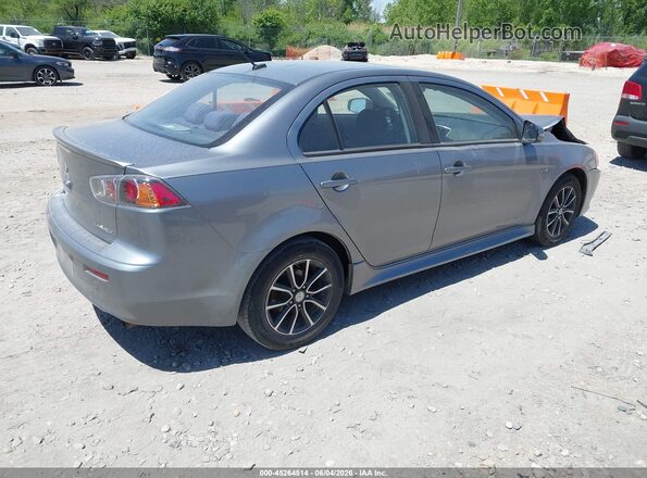 JA32U2FUXHU000805 2017 MITSUBISHI LANCER Gray უკანა მარჯვენა