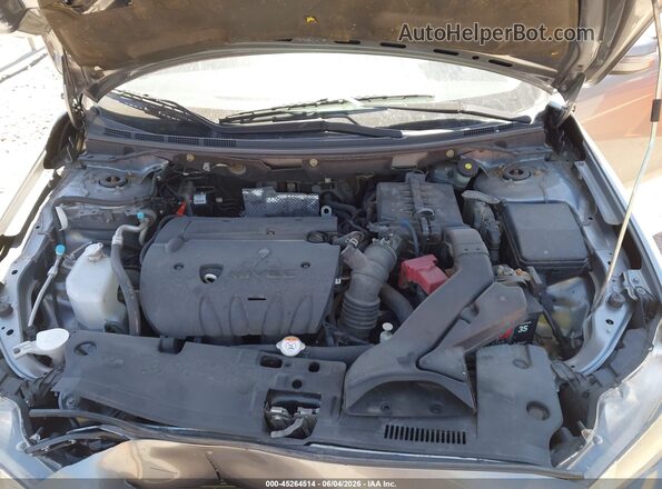 JA32U2FUXHU000805 2017 MITSUBISHI LANCER Gray უკანა ხედი