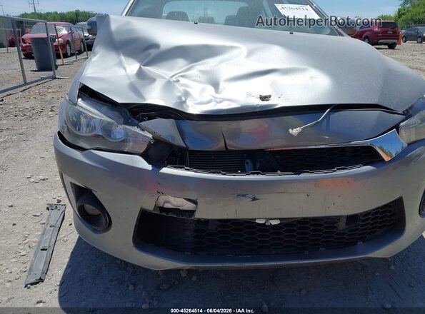 JA32U2FUXHU000805 2017 MITSUBISHI LANCER Gray წინა ხედი