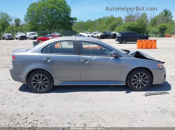 JA32U2FUXHU000805 2017 MITSUBISHI LANCER Gray უკანა სალონის ხედი