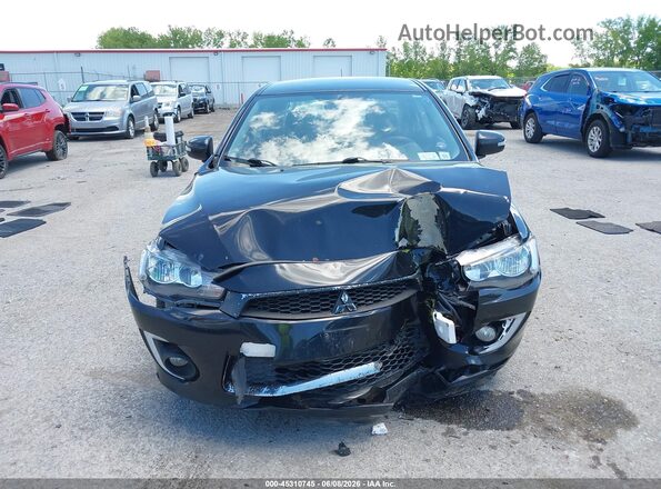 JA32U2FUXHU001713 2017 MITSUBISHI LANCER Black 