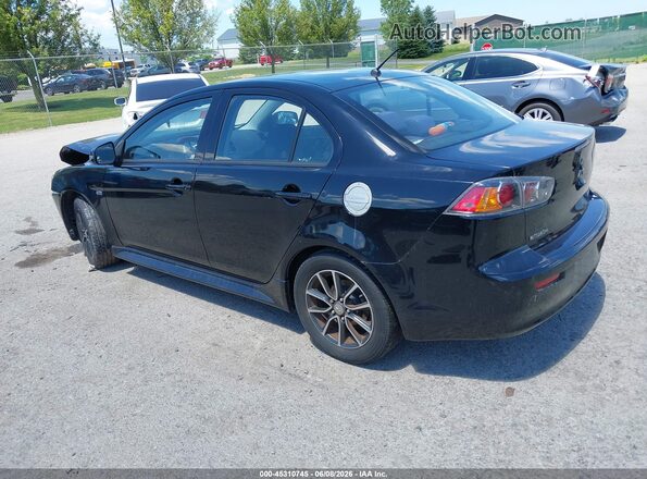 JA32U2FUXHU001713 2017 MITSUBISHI LANCER Black 