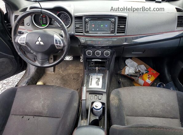 JA32V2FW4HU608401 2017 MITSUBISHI LANCER Black 