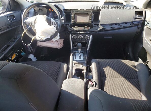 JA32V2FW8GU002873 2016 MITSUBISHI LANCER Gray წინა პანელის ხედი