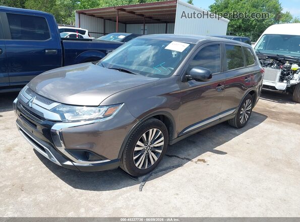 JA4AD2A33KZ055094 2019 MITSUBISHI OUTLANDER Brown წინა მარცხენა ხედი სამი მეოთხედიდან