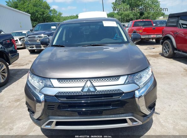 JA4AD2A33KZ055094 2019 MITSUBISHI OUTLANDER Brown ხელსაწყოთა პანელის ხედი
