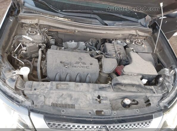 JA4AD2A34KZ006597 2019 MITSUBISHI OUTLANDER Black უკანა ხედი