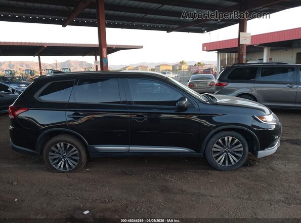 JA4AD2A34KZ006597 2019 MITSUBISHI OUTLANDER Black უკანა სალონის ხედი