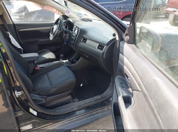 JA4AD2A36GZ045263 2016 MITSUBISHI OUTLANDER Black წინა სალონის ხედი